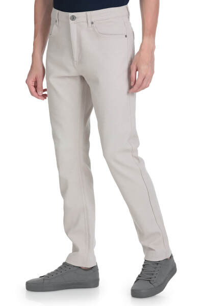 Taş Rahat Kesim Pamuklu Yandan Cepli Jogger Pantolon - 3