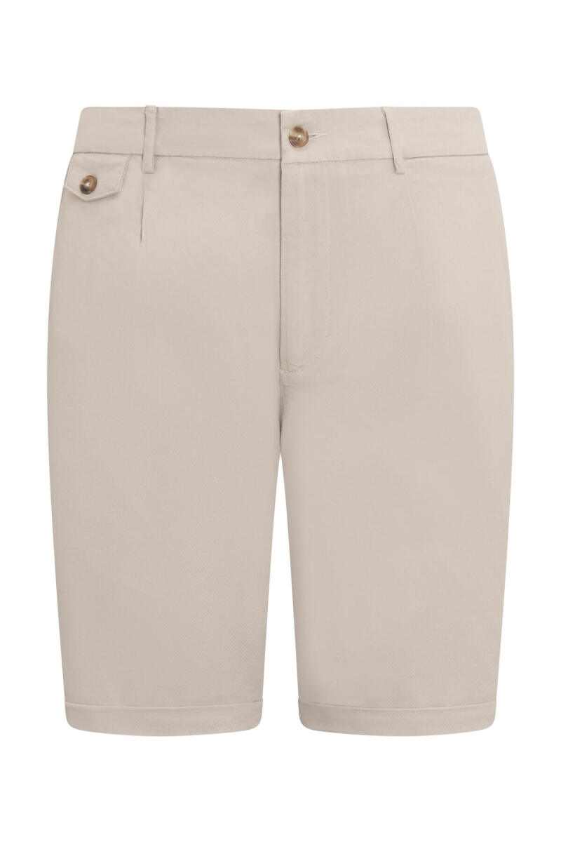 Taş Rahat Kesim Yandan Cepli Şort - Saykı