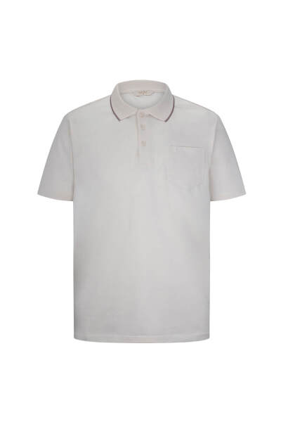 Taş Regular Fit 100% Pamuk Polo Yaka Merserize Tişört 