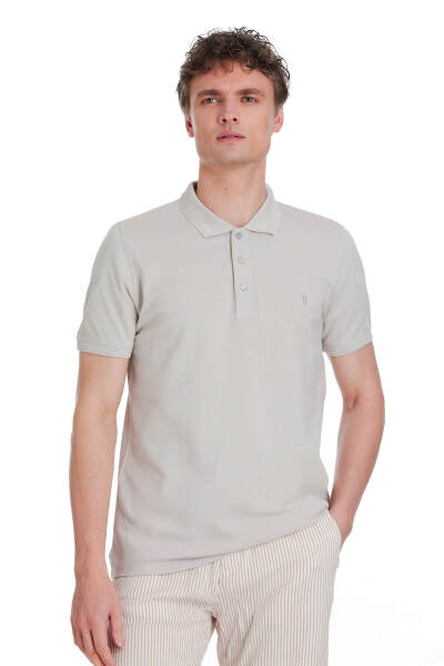Taş Regular Fit 100% Pamuk Polo Yaka Tişört 
