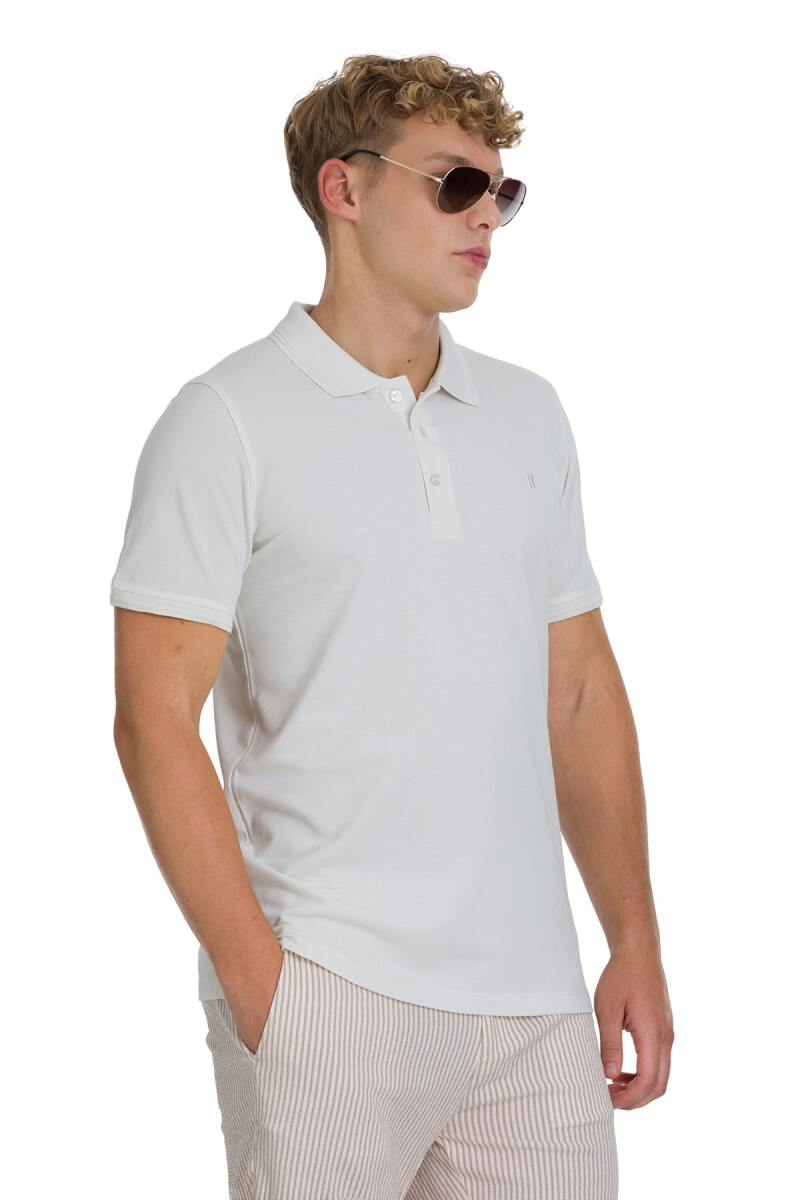 Taş Regular Fit 100% Pamuklu Polo Yaka Tişört - Hatemoğlu