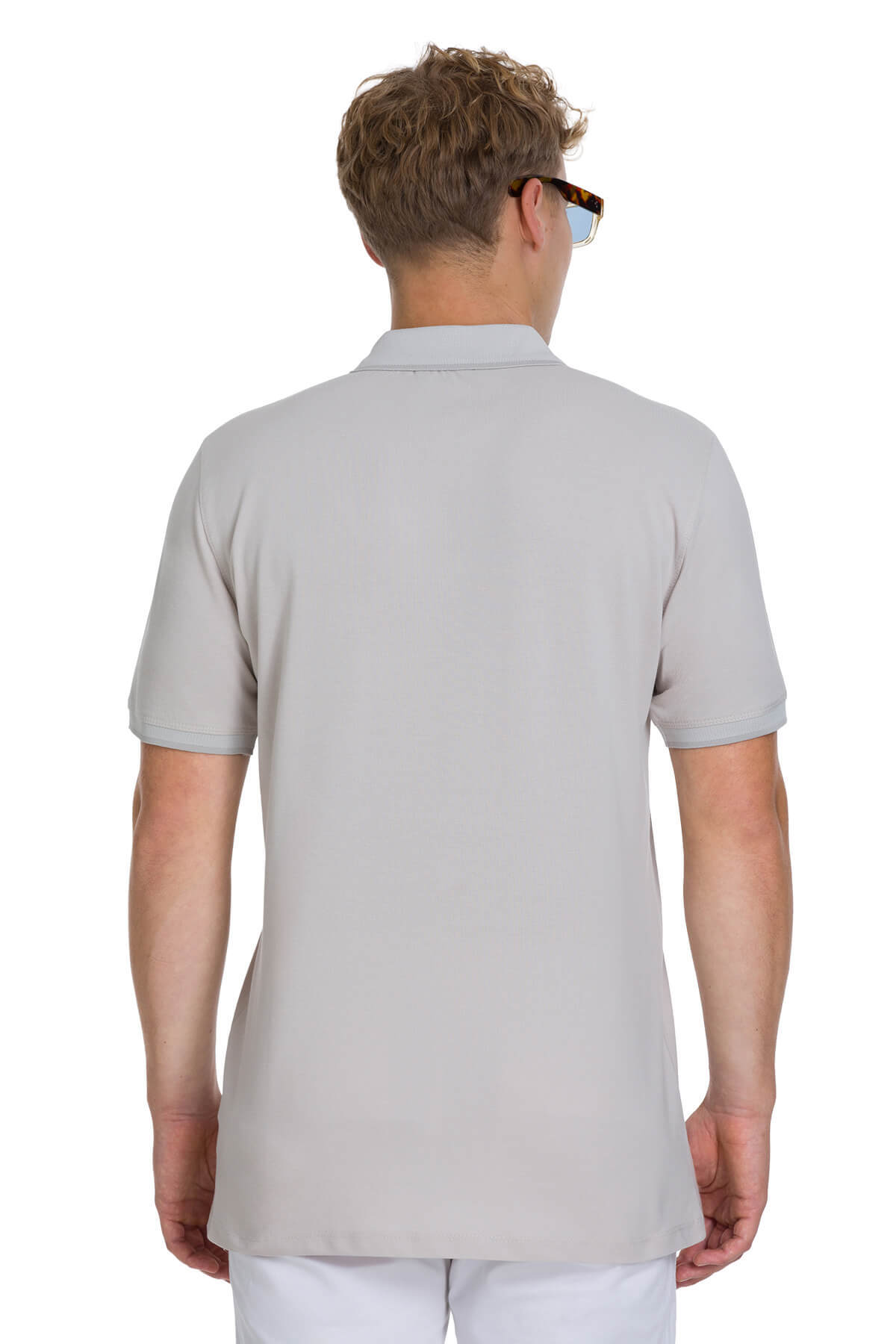 Taş Regular Fit 100% Pamuklu Polo Yaka Tişört - 6