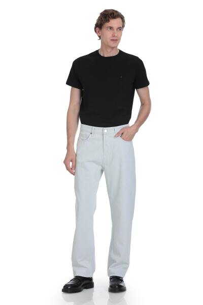 Taş Regular Fit 5 Cep 100% Pamuk Kot Pantolon - 2