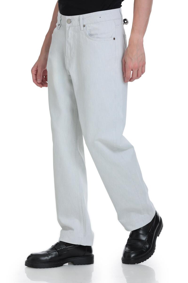 Taş Regular Fit 5 Cep 100% Pamuk Kot Pantolon - Saykı (1)