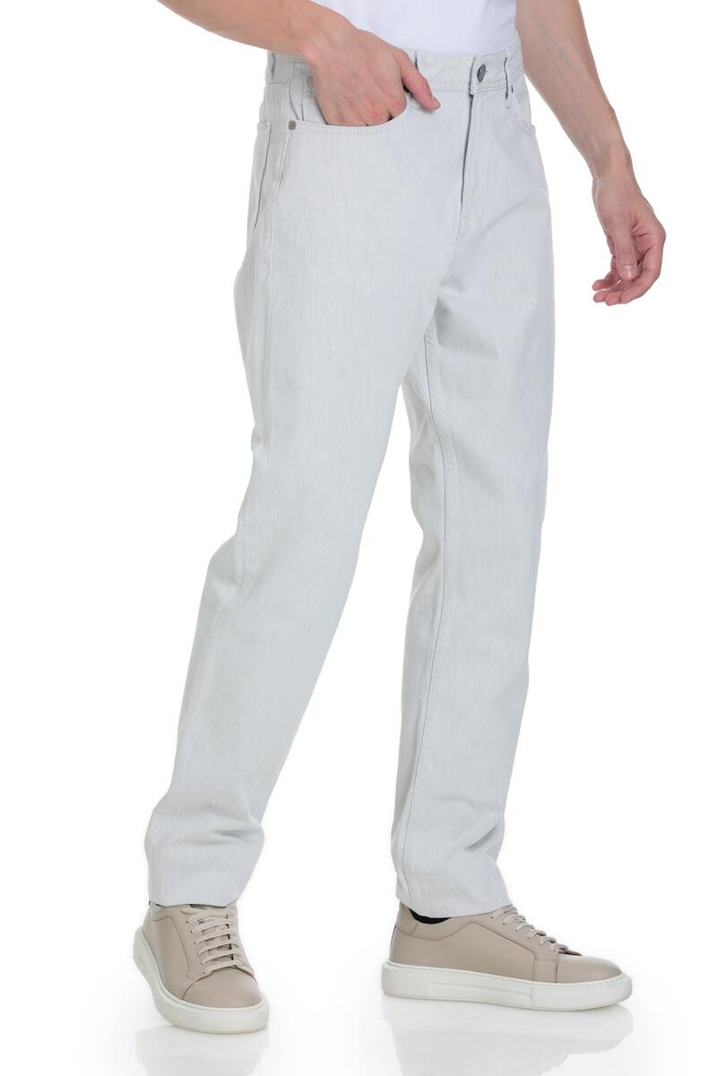 Taş Regular Fit 5 Cep 100% Pamuk Kot Pantolon - Saykı (1)