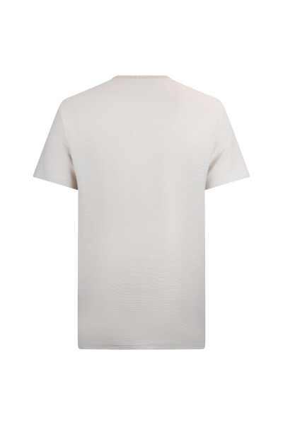 Taş Regular Fit Bisiklet Yaka Basic Tişört - 2