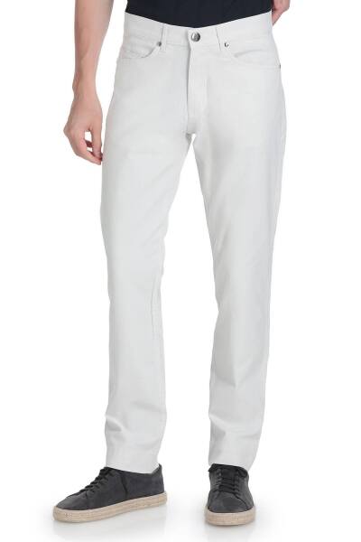 Taş Regular Fit Pamuklu 5 Cep Kanvas Pantolon 
