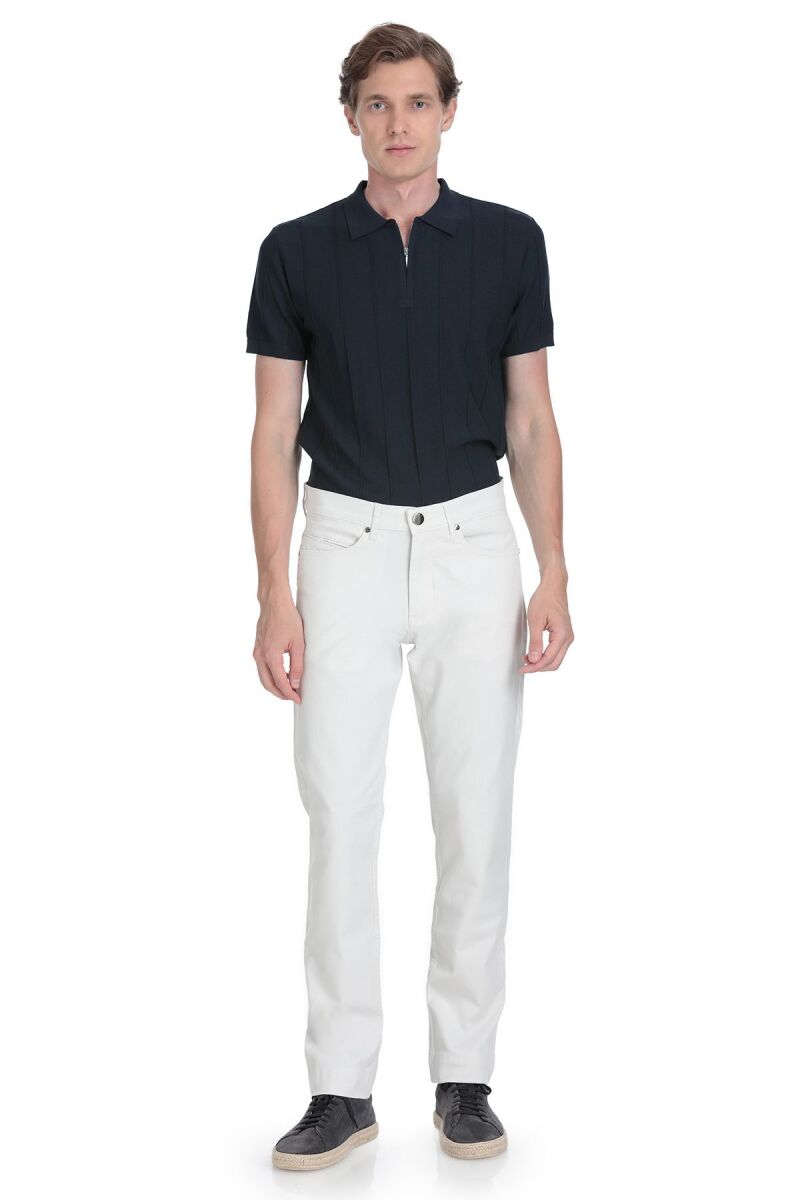Taş Regular Fit Pamuklu 5 Cep Kanvas Pantolon - Hatemoğlu (1)