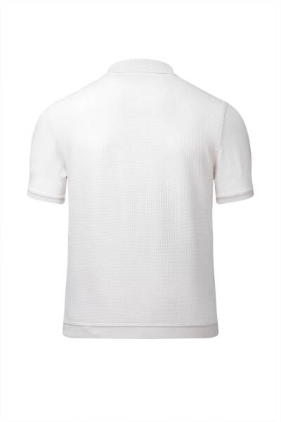 Taş Regular Fit Polo Yaka Pamuklu Tişört - 3