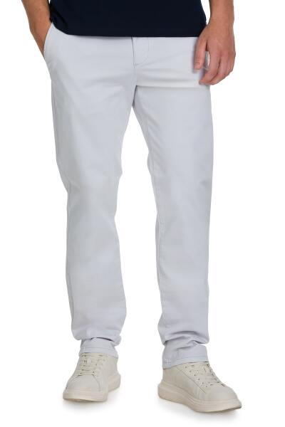 Taş Regular Fit Yandan Cepli Kanvas Pantolon 