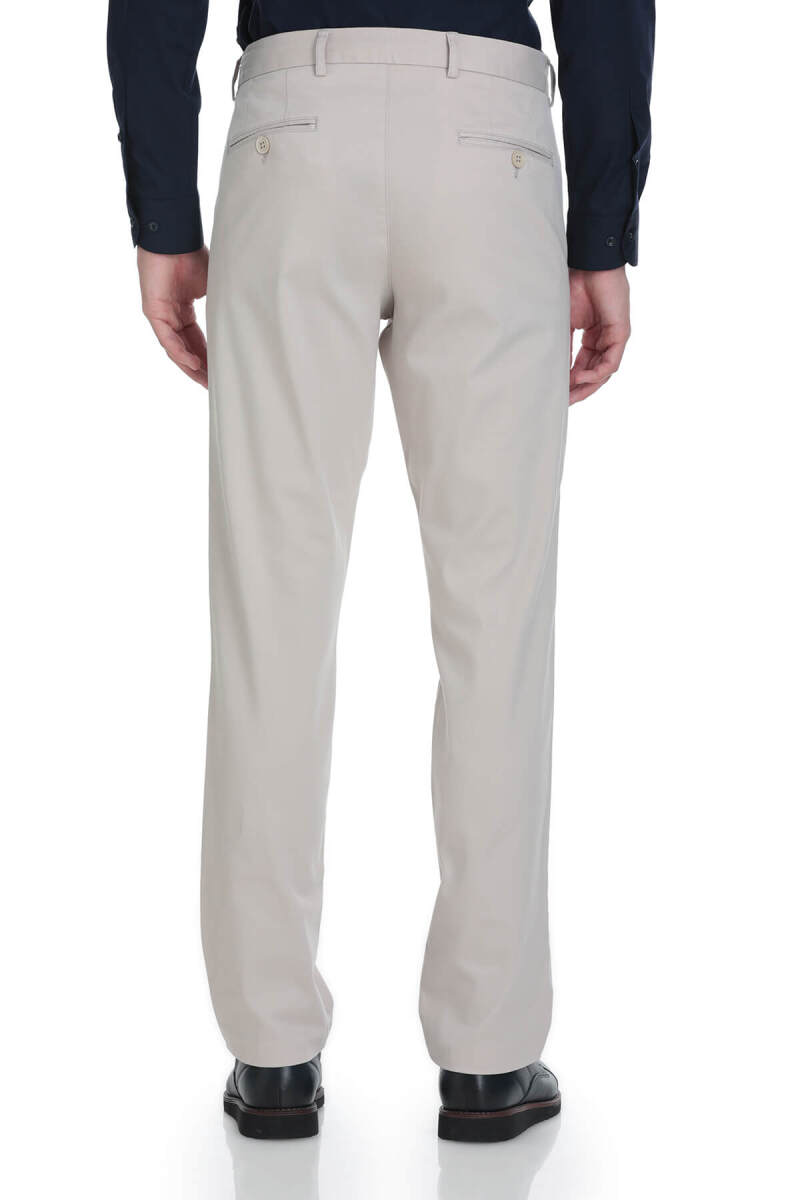 Taş Regular Fit Yandan Cepli Pamuklu Kanvas Pantolon - Saykı (1)