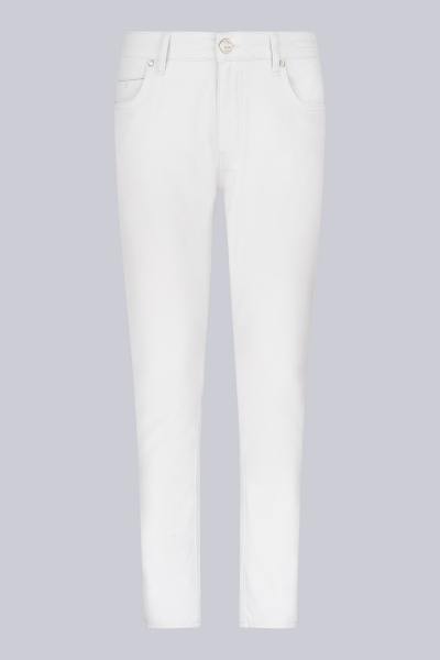 Taş Slim Fit 5 Cep Pamuklu Kanvas Pantolon - 1