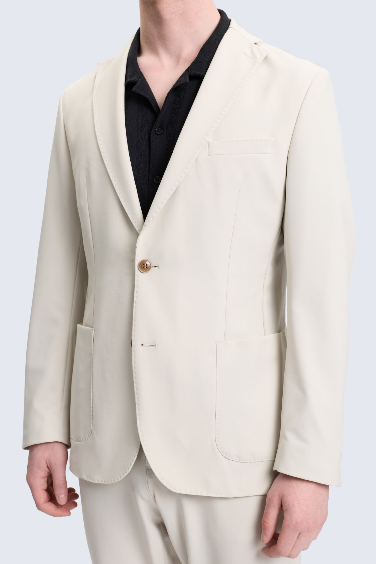 Taş Slim Fit Mono Yaka Casual Takım Elbise - 4