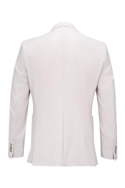 Taş Slim Fit Mono Yaka Casual Takım Elbise - 3