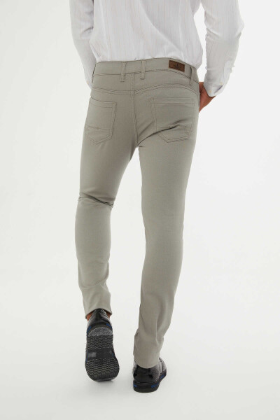 Taş Slim Fit Pamuklu 5 Cep Kanvas Pantolon - 7