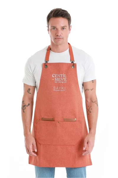 Turuncu Centilmen Mutfak Önlüğü - 2