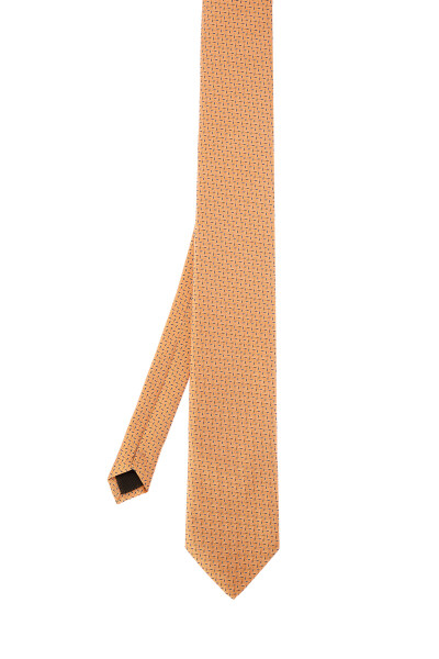 Turuncu Desenli Kravat - 2