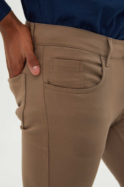 Vizon Slim Fit Pamuklu 5 Cep Kanvas Pantolon - 13