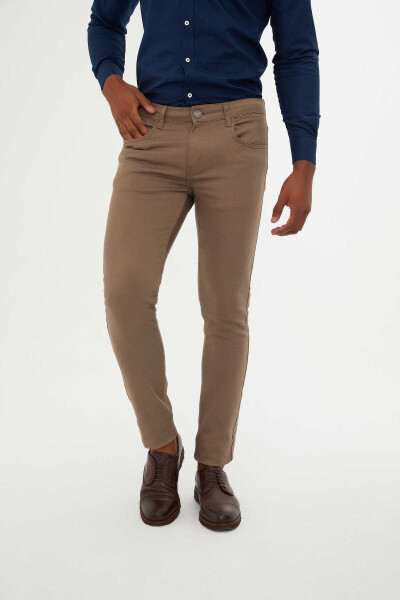 Vizon Slim Fit Pamuklu 5 Cep Kanvas Pantolon - 10