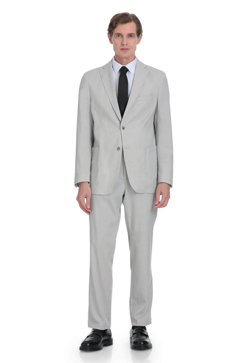 Vizon Comfort Fit Mono Yaka Casual Takım Elbise