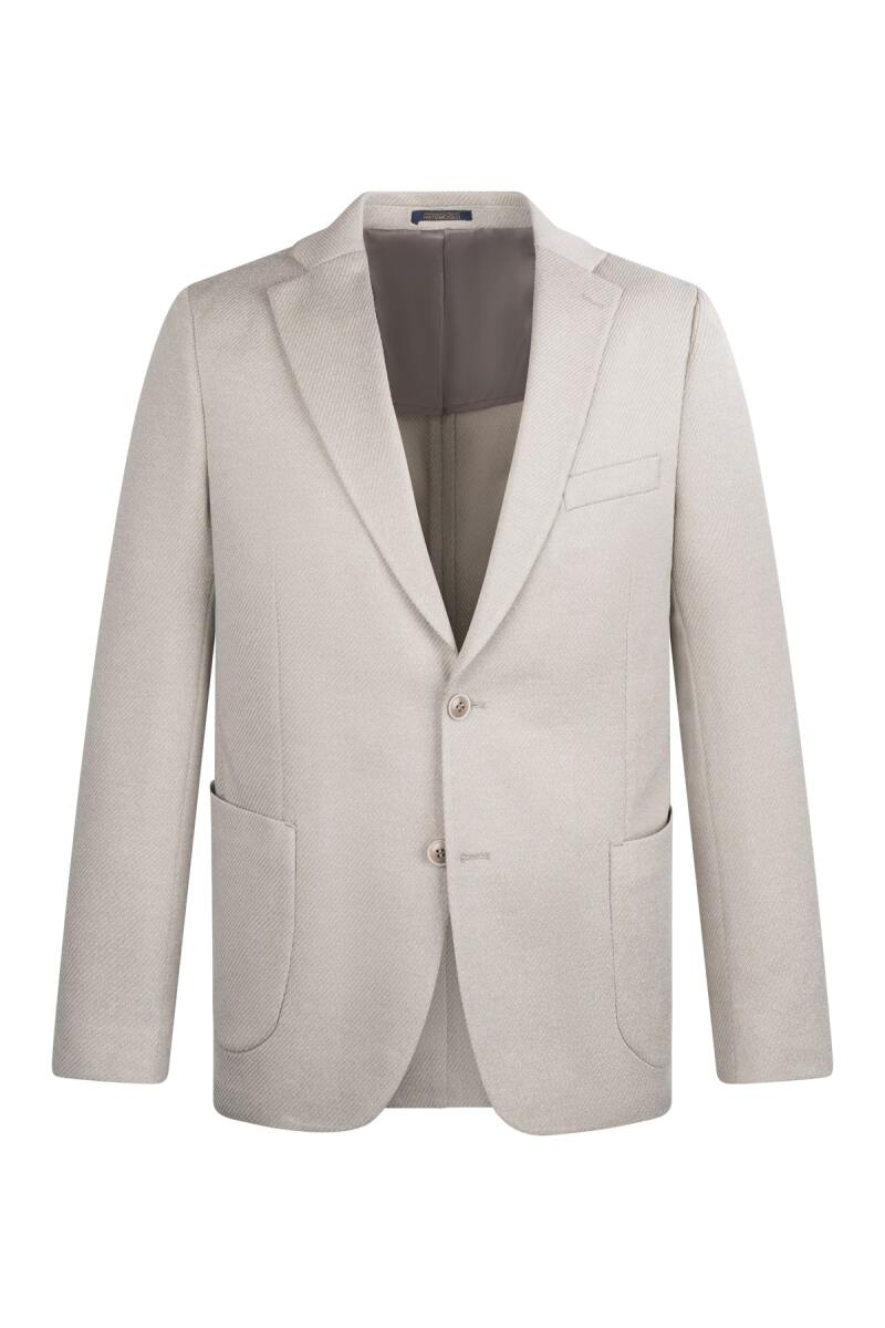 Vizon Comfort Fit Mono Yaka Klasik Ceket - Hatemoğlu