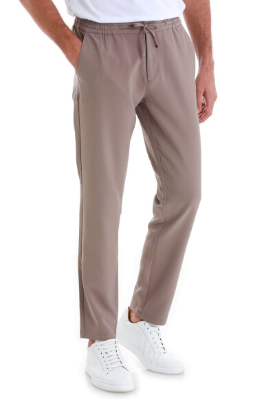 Vizon Dinamik Fit Düz Yandan Cepli Jogger Pantolon - 3