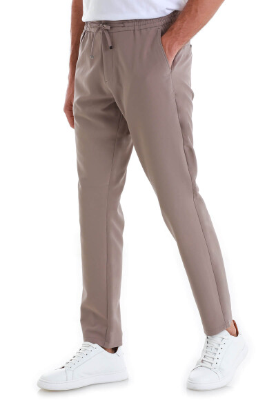 Vizon Dinamik Fit Düz Yandan Cepli Jogger Pantolon - 5