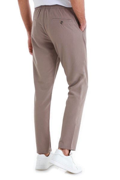 Vizon Dinamik Fit Düz Yandan Cepli Jogger Pantolon - 6
