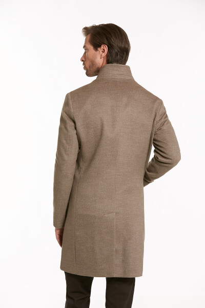 Vizon Regular Fit Mono Yaka Spor Palto - 12