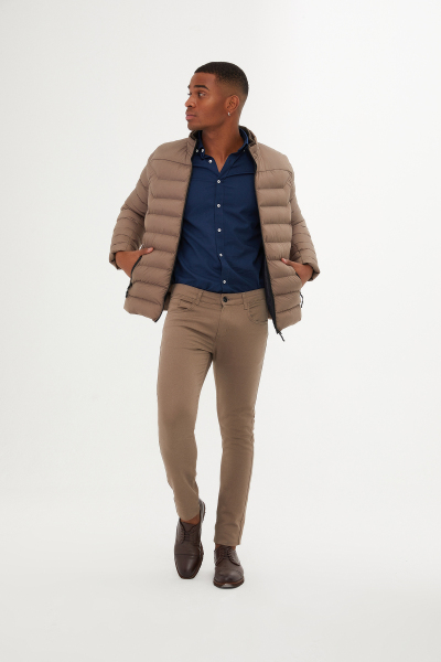 Vizon Hakim Yaka Şişme Mont - 10