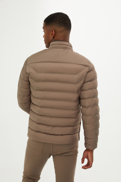 Vizon Hakim Yaka Şişme Mont - 12