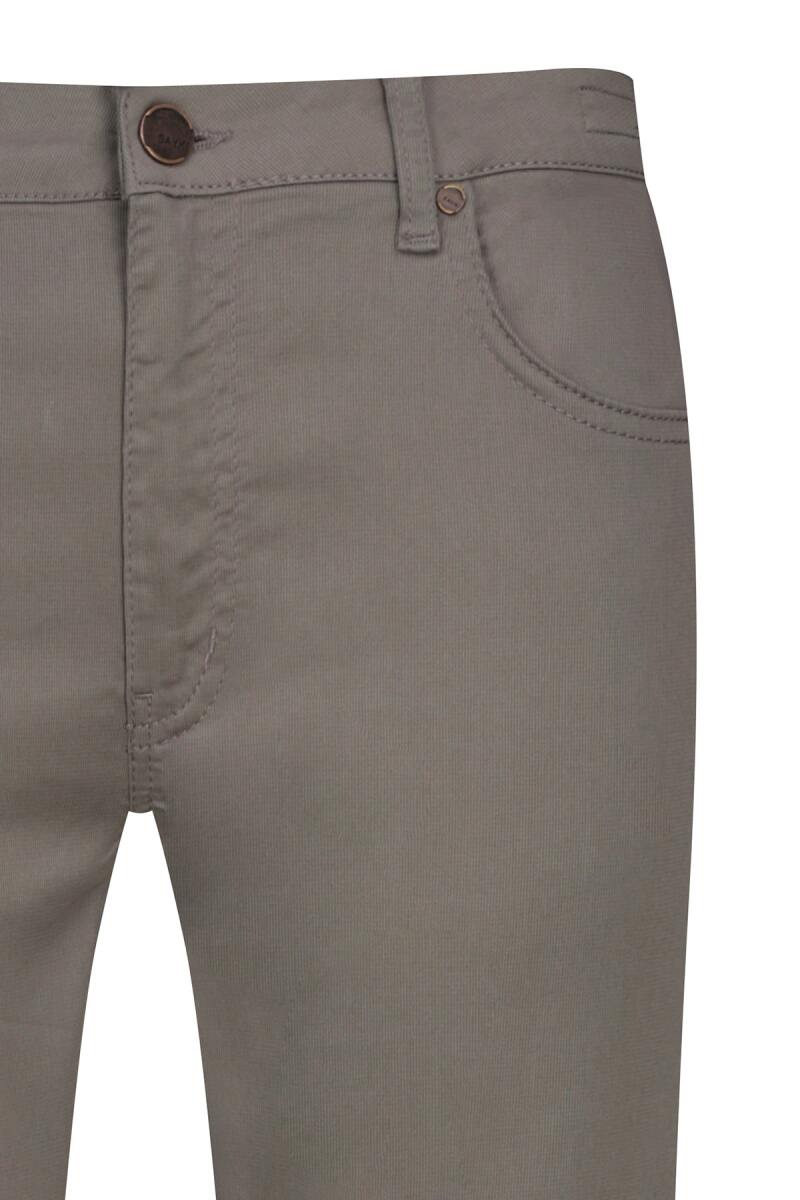 Vizon Rahat Kesim Fit 5 Cep Kanvas Pantolon - Saykı (1)