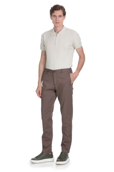 Vizon Rahat Kesim Pamuklu Yandan Cepli Jogger Pantolon - 2