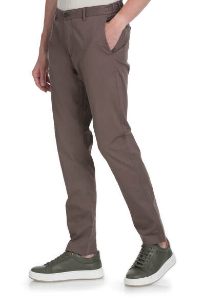 Vizon Rahat Kesim Pamuklu Yandan Cepli Jogger Pantolon - 3