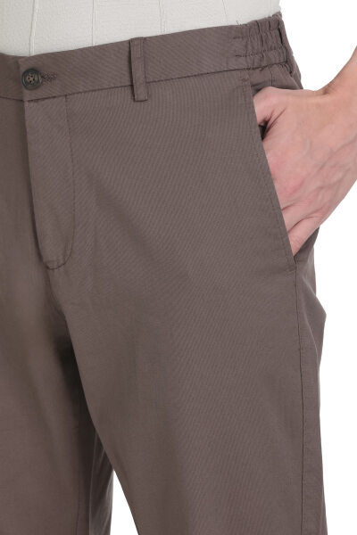 Vizon Rahat Kesim Pamuklu Yandan Cepli Jogger Pantolon - 4