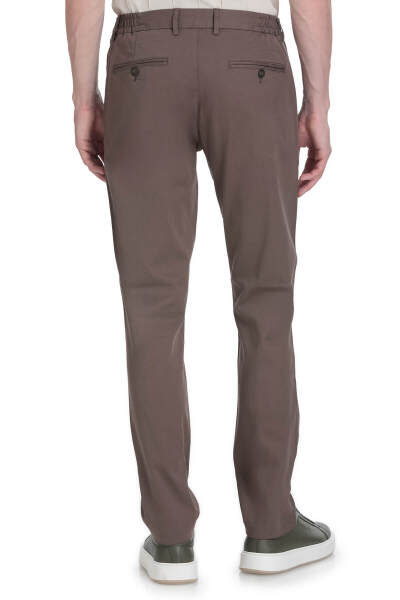 Vizon Rahat Kesim Pamuklu Yandan Cepli Jogger Pantolon - 5