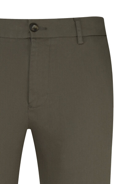 Vizon Rahat Kesim Yandan Cepli Pamuklu Kanvas Pantolon - 2