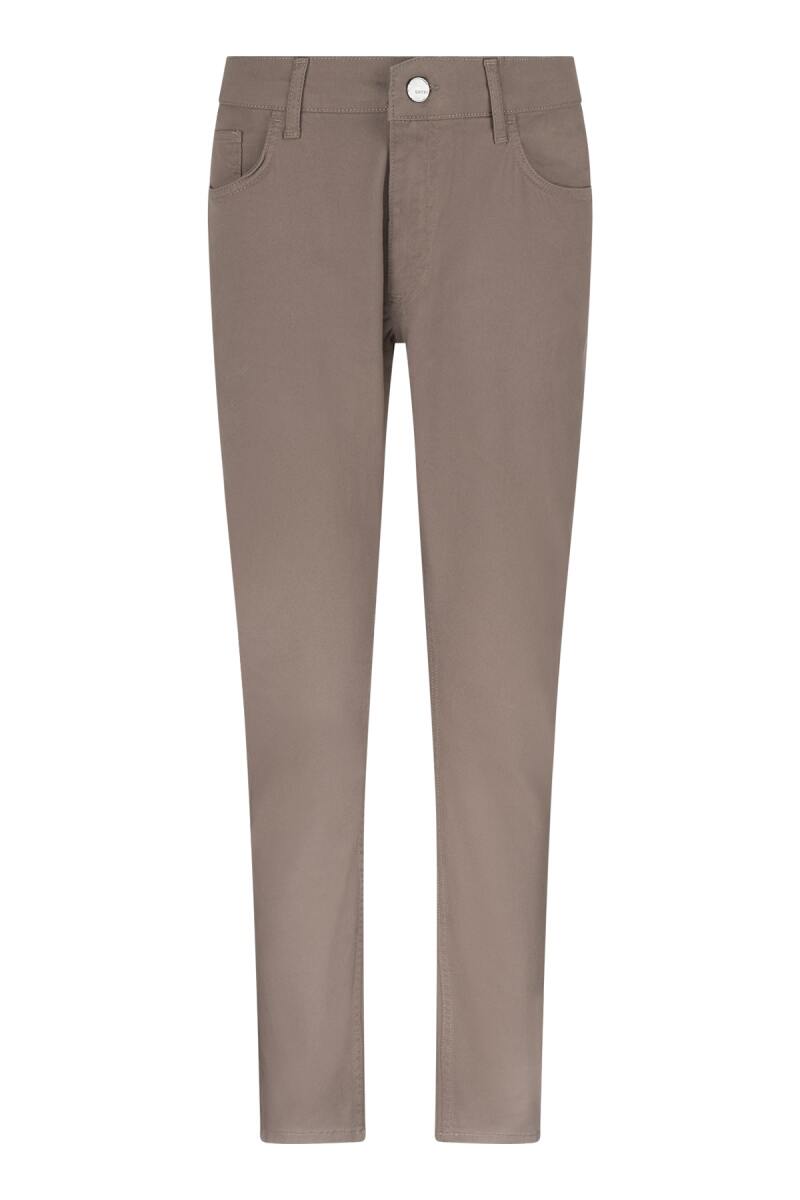 Vizon Regular Fit 5 Cep Pamuklu Kanvas Pantolon - Hatem Saykı