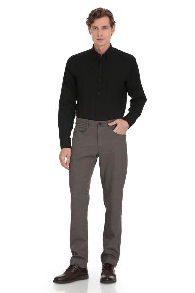 Vizon Regular Fit 5 Cep Pamuklu Kot Pantolon - 2