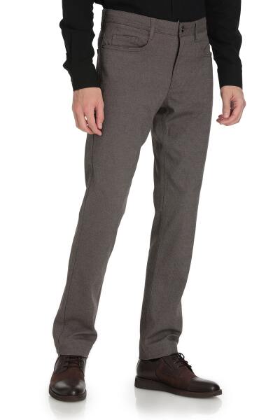 Vizon Regular Fit 5 Cep Pamuklu Kot Pantolon - 3