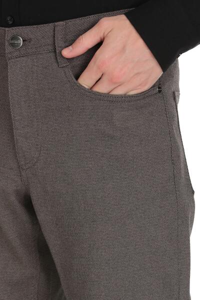 Vizon Regular Fit 5 Cep Pamuklu Kot Pantolon - 4