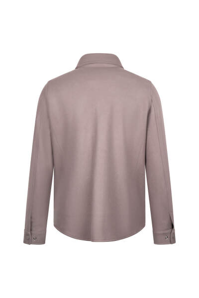 Vizon Regular Fit Uzun Kollu Erkek Gömlek Ceket - 2