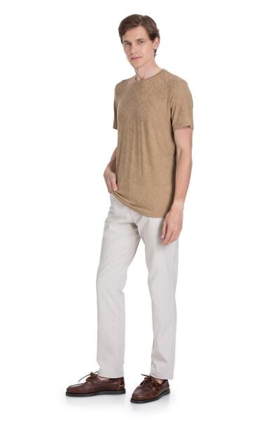 Vizon Regular Fit Bisiklet Yaka Tişört - 2