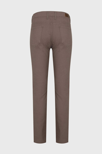 Vizon Regular Fit Desenli Pamuklu 5 Cep Kanvas Pantolon - 2