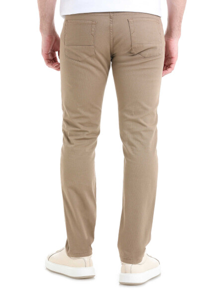 Vizon Regular Fit 5 Cep Pamuklu Kanvas Pantolon - 5