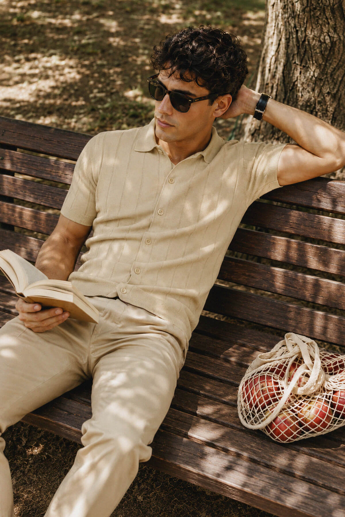 Vizon Regular Fit Polo Yaka Düğmeli Tişört - 2