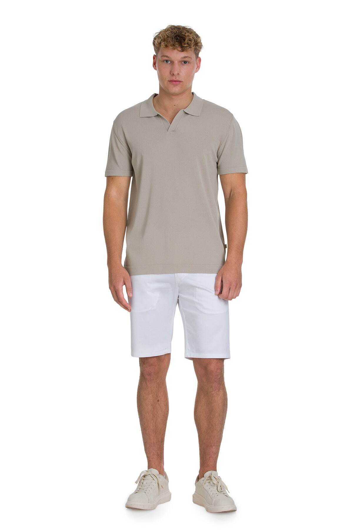 Vizon Regular Fit Polo Yaka Rayon Tişört - 2
