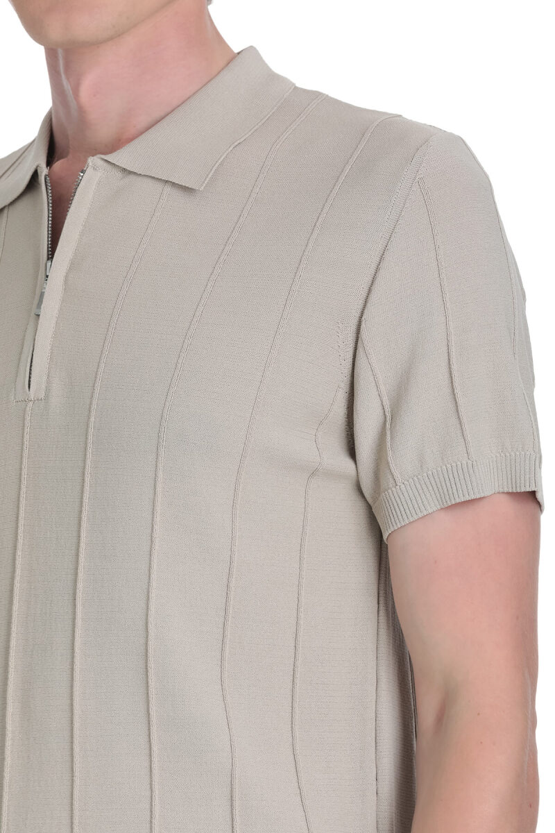 Vizon Regular Fit Polo Yaka Rayon Tişört - Saykı (1)