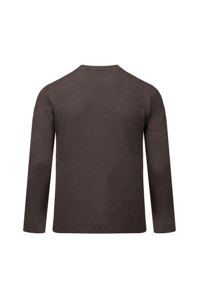 Vizon Regular Fit Yarım Balıkçı Yaka Pamuklu Kazak - 3