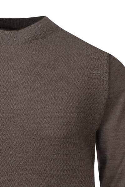 Vizon Regular Fit Yarım Balıkçı Yaka Yünlü Kazak - 2